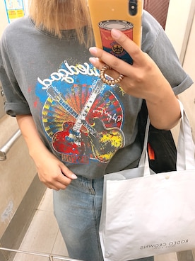 「お買い物」｜「アイテム（スカート）」を使った、ことさん（レディース・164cm）の春コーディネート