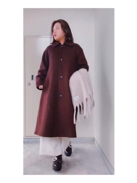「BONbazaar（ボンバザール）のアイテム」を使った、ことさん（レディース・164cm）の冬コーディネート