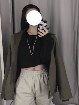 「wildflower（ワイルドフラワー）のアイテム」を使った、miwa さん（レディース・157cm）の秋コーディネート