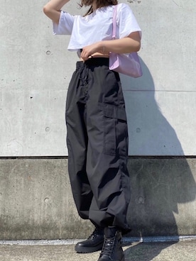 「shein」｜miwa さん（レディース・157cm）の夏コーディネート