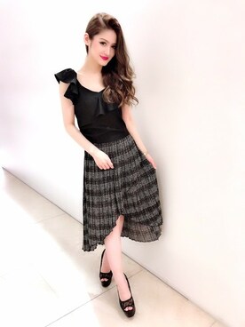 Delyle NOIR STAFFさん（レディース・160cm）の夏コーディネート