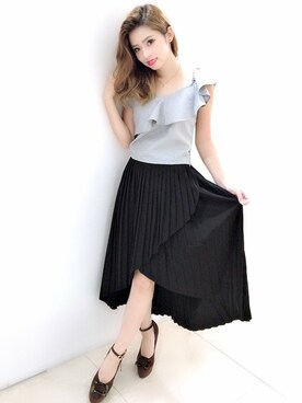 Delyle NOIR STAFFさん(レディース・160cm)の夏コーディネート