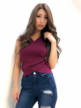 Delyle NOIR STAFFさん（レディース・160cm）の夏コーディネート