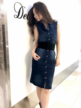 Delyle NOIR STAFFさん（レディース・160cm）の夏コーディネート