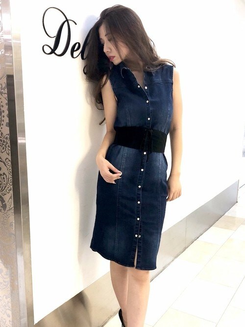 Delyle Noir Staff Delyle Noir Official Delyle Noirのシャツワンピースを使ったコーディネート Wear