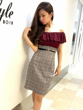 Delyle NOIR STAFFさん（レディース・160cm）の夏コーディネート