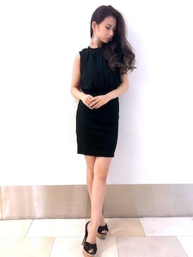 Delyle NOIR STAFFさん（レディース・160cm）の夏コーディネート