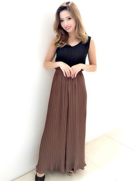 Delyle NOIR STAFFさん（レディース・160cm）の秋コーディネート