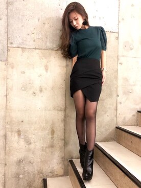 Delyle NOIR STAFFさん（レディース・160cm）の秋コーディネート