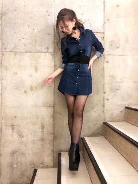 Delyle NOIR STAFFさん（レディース・160cm）の秋コーディネート