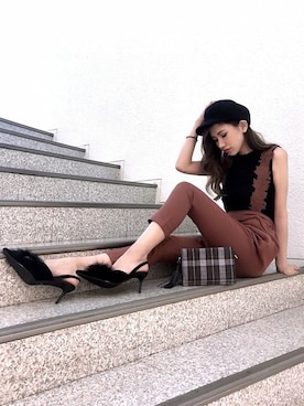 Delyle NOIR STAFFさん(レディース・160cm)の秋コーディネート