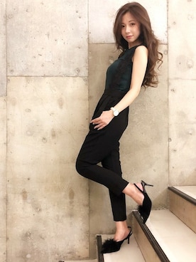 Delyle NOIR STAFFさん（レディース・160cm）の秋コーディネート