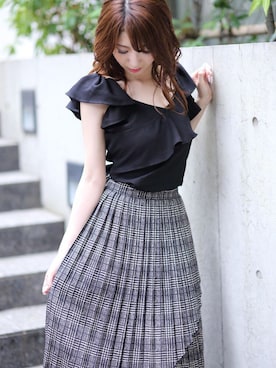 Delyle NOIR STAFFさん（レディース・160cm）の秋コーディネート