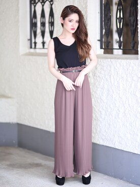 Delyle NOIR STAFFさん（レディース・160cm）の秋コーディネート