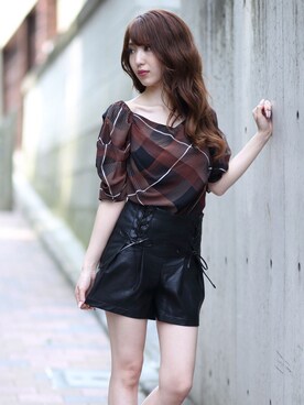 Delyle NOIR STAFFさん（レディース・160cm）の秋コーディネート