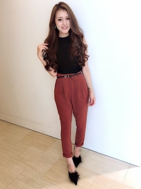 Delyle NOIR STAFFさん（レディース・160cm）の秋コーディネート