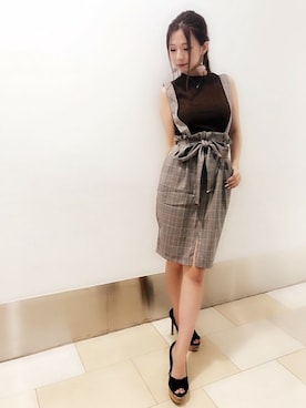 Delyle NOIR STAFFさん（レディース・160cm）の秋コーディネート