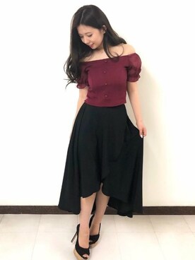 Delyle NOIR STAFFさん（レディース・160cm）の秋コーディネート