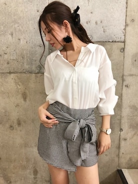 Delyle NOIR STAFFさん（レディース・160cm）の秋コーディネート