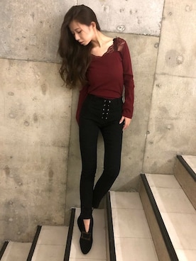 Delyle NOIR STAFFさん(レディース・160cm)の秋コーディネート