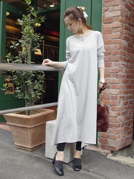 Delyle NOIR STAFFさん（レディース・160cm）の秋コーディネート