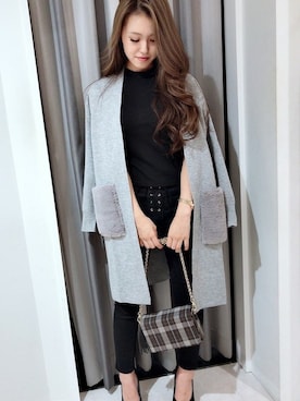 Delyle NOIR STAFFさん（レディース・160cm）の秋コーディネート