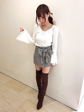 「DelyleNOIR」｜Delyle NOIR STAFFさん（レディース・160cm）の秋コーディネート