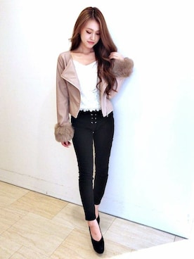 Delyle NOIR STAFFさん（レディース・160cm）の秋コーディネート