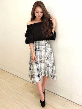 Delyle NOIR STAFFさん（レディース・160cm）の秋コーディネート