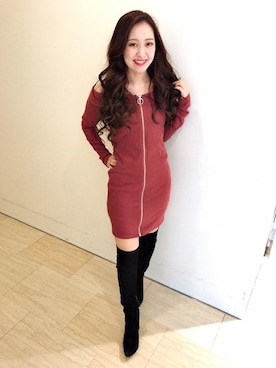 Delyle NOIR STAFFさん(レディース・160cm)の秋コーディネート