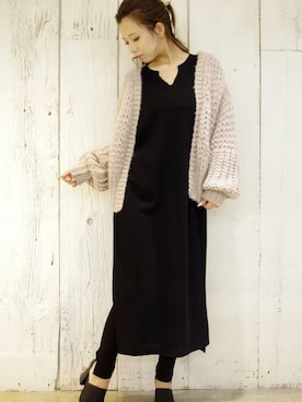 Delyle NOIR STAFFさん（レディース・160cm）の秋コーディネート