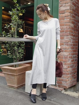 Delyle NOIR STAFFさん（レディース・160cm）の秋コーディネート