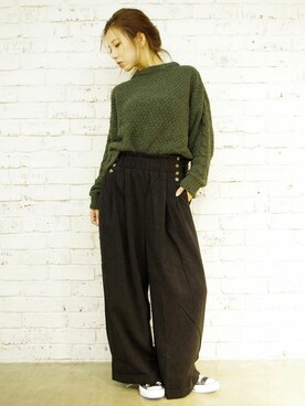 Delyle NOIR STAFFさん（レディース・160cm）の秋コーディネート