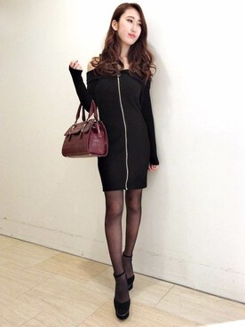 Delyle NOIR STAFFさん（レディース・160cm）の秋コーディネート