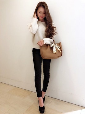 Delyle NOIR STAFFさん（レディース・160cm）の秋コーディネート