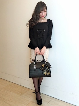 Delyle NOIR STAFFさん（レディース・160cm）の秋コーディネート