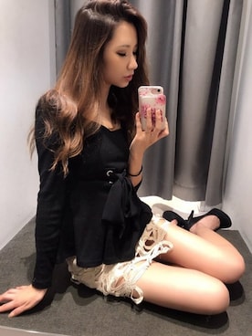 Delyle NOIR STAFFさん(レディース・160cm)の秋コーディネート