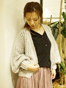 Delyle NOIR STAFFさん（レディース・160cm）の秋コーディネート