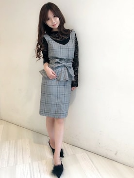 Delyle NOIR STAFFさん（レディース・160cm）の秋コーディネート