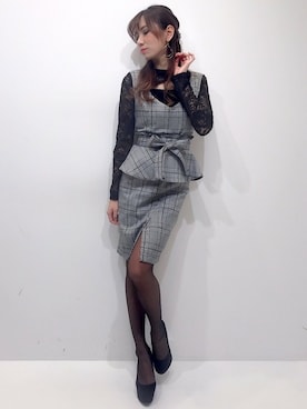 Delyle NOIR STAFFさん（レディース・160cm）の秋コーディネート