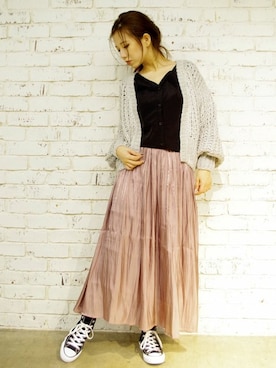 Delyle NOIR STAFFさん（レディース・160cm）の秋コーディネート