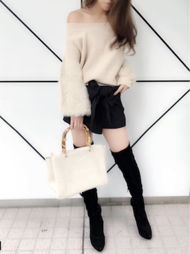 Delyle NOIR STAFFさん（レディース・160cm）の秋コーディネート