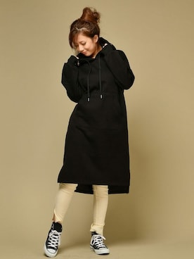 「スエット」｜Delyle NOIR STAFFさん（レディース・160cm）の冬コーディネート