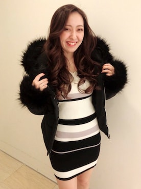 Delyle NOIR STAFFさん（レディース・160cm）の冬コーディネート