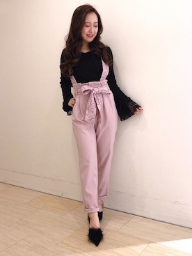 Delyle NOIR STAFFさん（レディース・160cm）の冬コーディネート