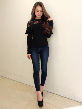 Delyle NOIR STAFFさん(レディース・160cm)の冬コーディネート