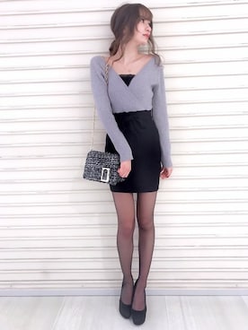 Delyle NOIR STAFFさん（レディース・160cm）の冬コーディネート