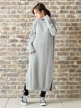 Delyle NOIR STAFFさん（レディース・160cm）の冬コーディネート