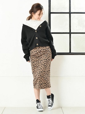 Delyle NOIR STAFFさん(レディース・160cm)の冬コーディネート