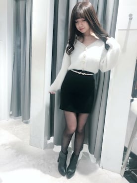 Delyle NOIR STAFFさん(レディース・160cm)の冬コーディネート